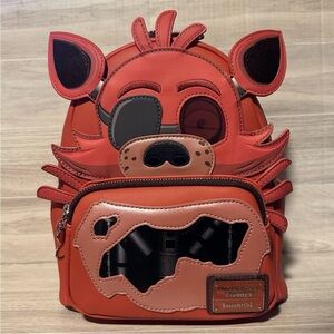 Loungefly Foxy Red and Brown Backpack